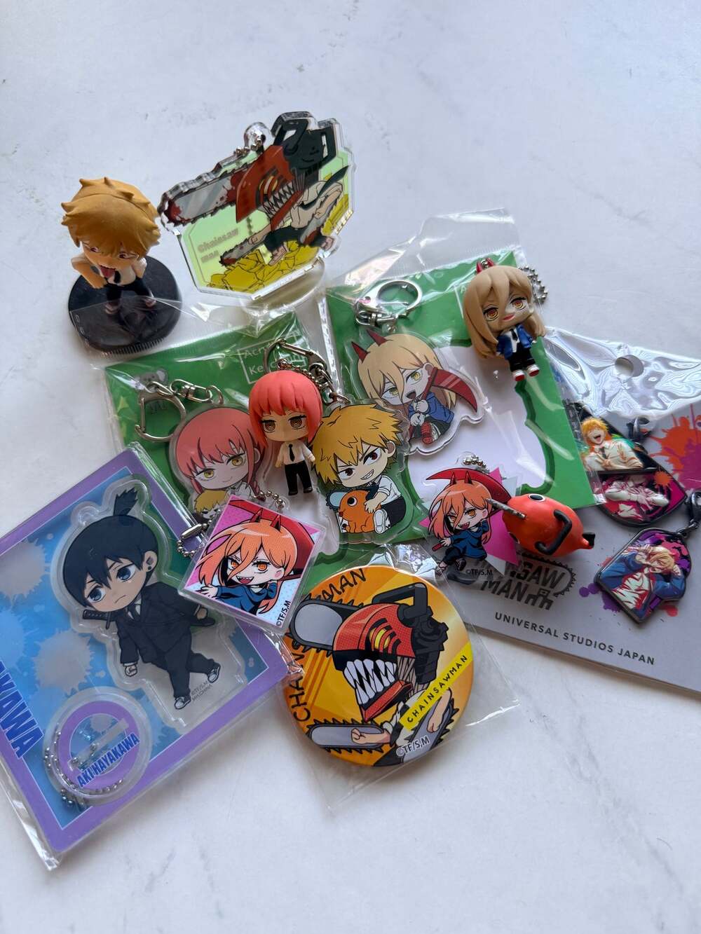 Chainsaw Man Japan Anime Merchandise Lot Denji Power Makima Aki